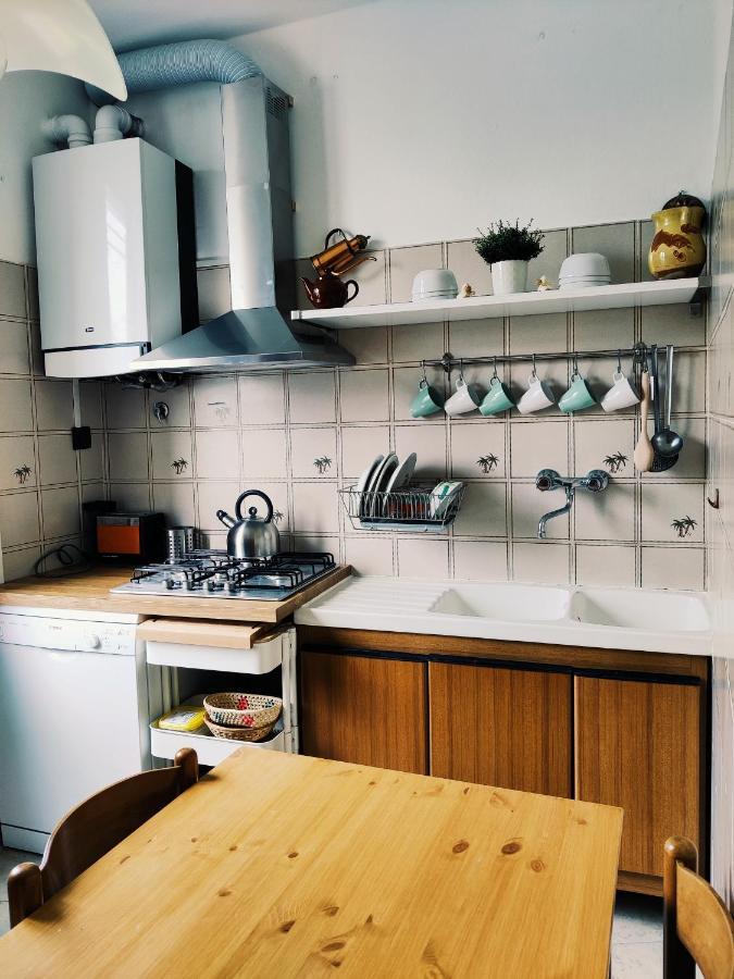 Tra Sole & Mare Apartment Zoagli Bagian luar foto